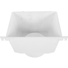 Weißer PVC Regenrinnenfilter Als Fallrohr Regenwasserableiter