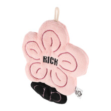 Dekoratives Hängtuch Aus Chenille Rosa 1