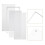 4 Transparente Acrylglas Metallschilder 10