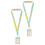 2 Sets Transparenter Kartenhalter Mit Band Sichere Aufbewahrung 9