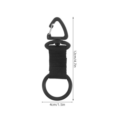Scuba Octopus Houder Zwart Silicone Band Set 1