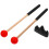 Percussion Schlägel 1 Set 9,3x1,4x1,0 Zoll 1