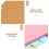 Flashcardsholder Indexkartenhalter Set 7