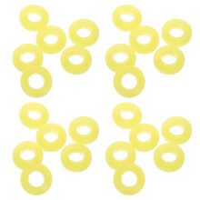 100Stk Gelbe Pads Fürs Fahren 0,8X0,8X0,2In