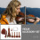 Violin Teile Mit Kinnhalter Set Kaffeeholz 9