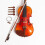 Violin Teile Mit Kinnhalter Set Kaffeeholz 6