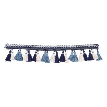 Gordijn Kant Rand Decoratieve Afwerking Polyester Pompon