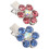 2St Pet Crystal Hairpins Met Assortiment Kleuren 8