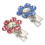 2St Pet Crystal Hairpins Met Assortiment Kleuren 4