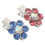 2St Pet Crystal Hairpins Met Assortiment Kleuren 7