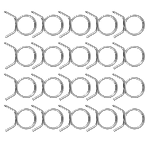 100 -Schlauchschellen Für Und Wasser Silber