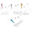 Tiny Microfoon Voor Opname 2,3x0,7 Inch 1