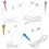 Tiny Microfoon Voor Opname 2,3x0,7 Inch 3