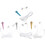 Tiny Microfoon Voor Opname 2,3x0,7 Inch 8