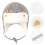 Bonnet Coton Hiver Motif Protection Oreilles 5