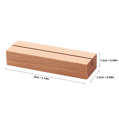 Schild Position Kartenhalter Khaki Holz 20 2