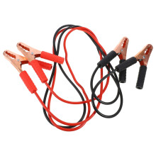 2 Notfallkabel Mit Batterieklemmen Abschlepp Und Starthilfekabel