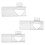 Nylon Trainer 3-Pack 2,4 x 1,0 x 1,0 Inch 11