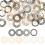 40 Bögen Scrapbooking Zubehör Durchbrochenes Material Papier 1