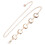 Worgeous Metall Taille Kette Einfaches Design 8