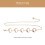 Worgeous Metall Taille Kette Einfaches Design 3