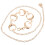 Worgeous Metall Taille Kette Einfaches Design 7