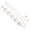 Worgeous Metall Taille Kette Einfaches Design 5