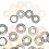 40 Bögen Scrapbooking Zubehör Durchbrochenes Material Papier 11