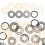 40 Bögen Scrapbooking Zubehör Durchbrochenes Material Papier 8
