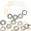 40 Bögen Scrapbooking Zubehör Durchbrochenes Material Papier 6