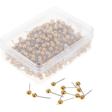 500 Kleine Druckstifte Mit Kugelkopf Büro Reise Thumbtacks