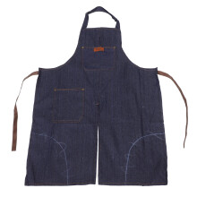 Unisex Verstellbare Denim Koch Schürze