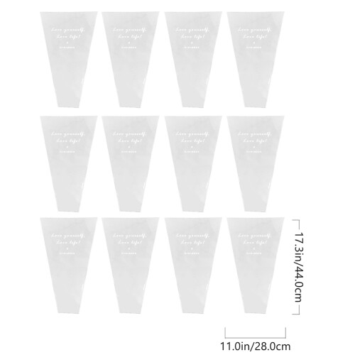 100 Blumenverpackungsbeutel Für Blumenarrangements 1