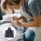 Unisex Verstellbare Denim Koch Schürze 5