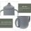 Dark Grey Sippy Cup Für Kleinkinder Täglichen Gebrauch 1 8