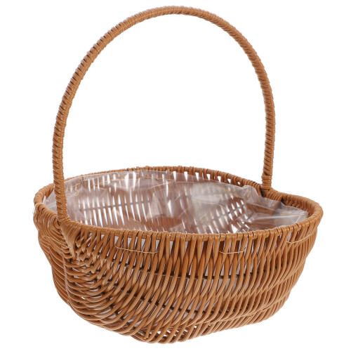 Weaving Körbe Weiden Picknick – Gewebte Aufbewahrung Einkauf