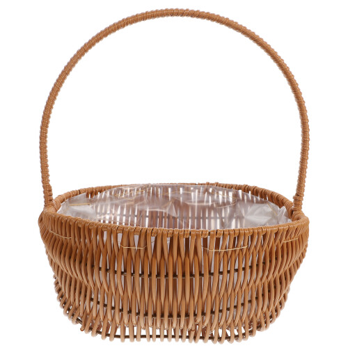 Weaving Körbe Weiden Picknick – Gewebte Aufbewahrung Einkauf 1