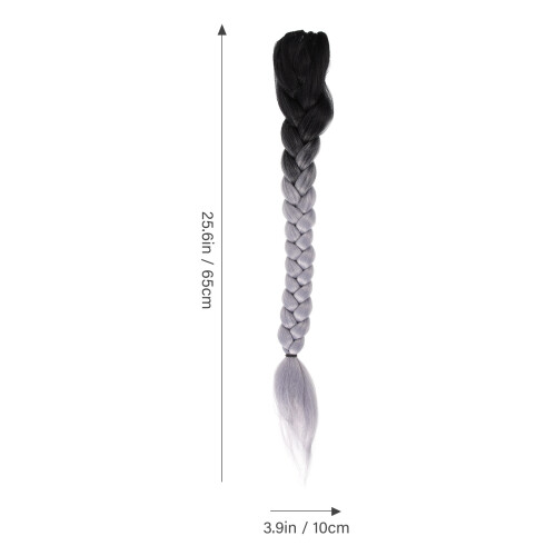 Thick Voluminous Ponytail Extension 65X10Cm 2