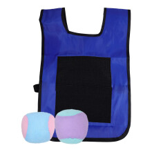 Blaue Klebende Ballweste Aus Nylon Für Outdoor Sport Und Spiele