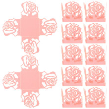 Chocolate Verpackung Rosa 50 1,38x1,38x1,30 Zoll Papier