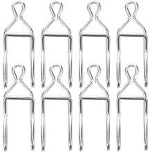 50 Taschenuhr Ketten Clips Schnapphaken Eisenverschlüsse Basteln