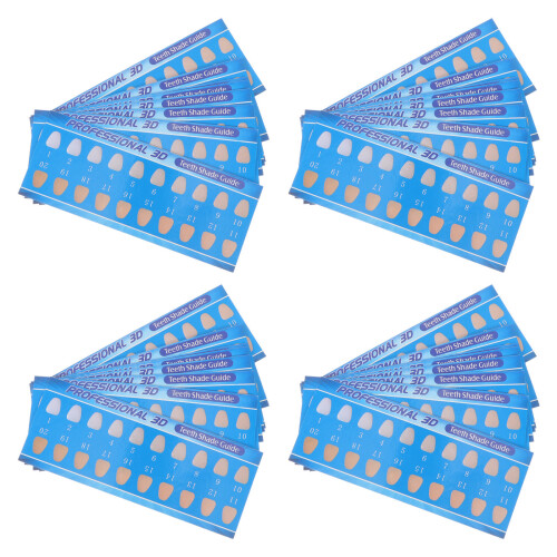 Shade Guide Karten Für Sortierte Farben Professionelles Papier