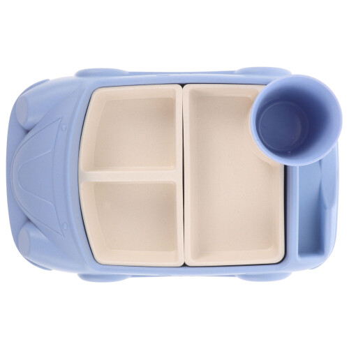 Bambusfaser Abendessen Tablett Set
