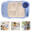 Bambusfaser Abendessen Tablett Set 11