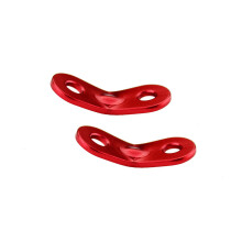 20 Stk Aluminiumlegierung Paracord Schnalle Campingzubehör Windeseil