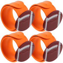 4 Klapp-Armbänder Für Kinder Ball Ring Armbänder Für Kleinkinder