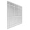 Raindrops Stanzschablone Schneidform 9,70x9,70x0,20cm Silber 2