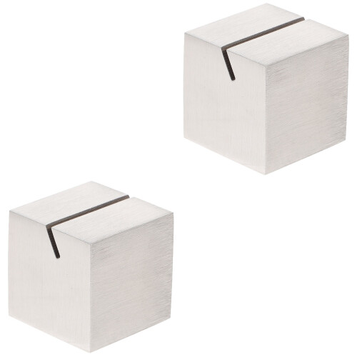 2 Business Card Dish Rack Schild Halter 2