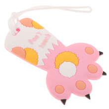 Silicone Bagagelabel In Kattenpootvorm Ingecheckte Bagage 1