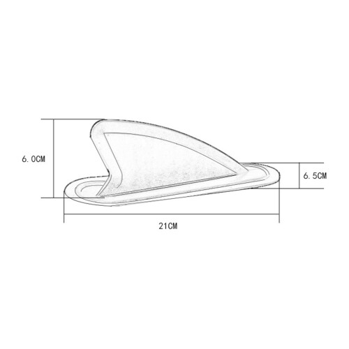 Inflatable Boot Paddleboard Surfaccessoires Zwart 2